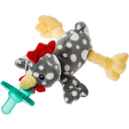 Mary Meyer WubbaNub Infant Pacifier, 6-Inches, Rocky Chicken