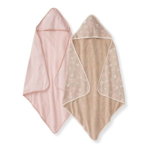 Amazon.com : Burt's Bees Baby Hooded Towels, Absorbent Knit Terry, Super Soft Single Ply, 100% Organic Cotton : Baby