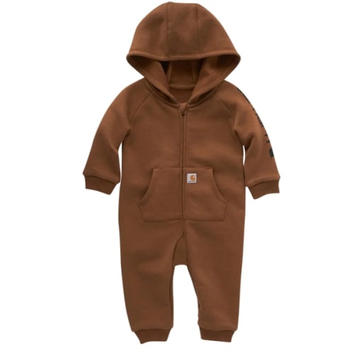 Carhart Infant Boy's Long Sleeve Fleece Zip-Front Coveralls