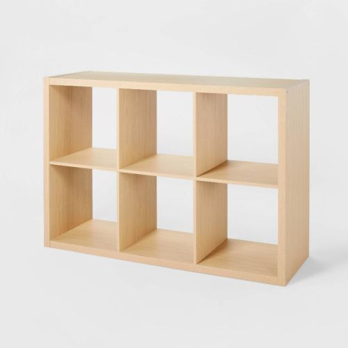 6 Cube Organizer - Brightroom™, Color: Natural
