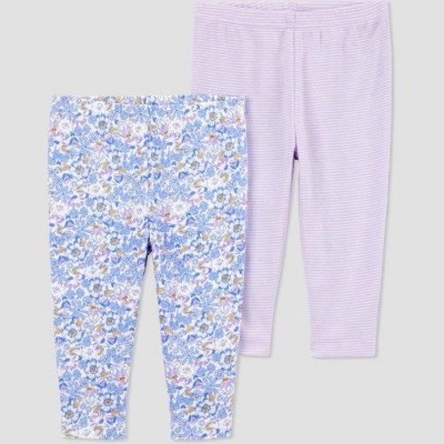 Carter's Just One You® Baby Girls' 2pk Pants, Color: Purple, Size: 6M