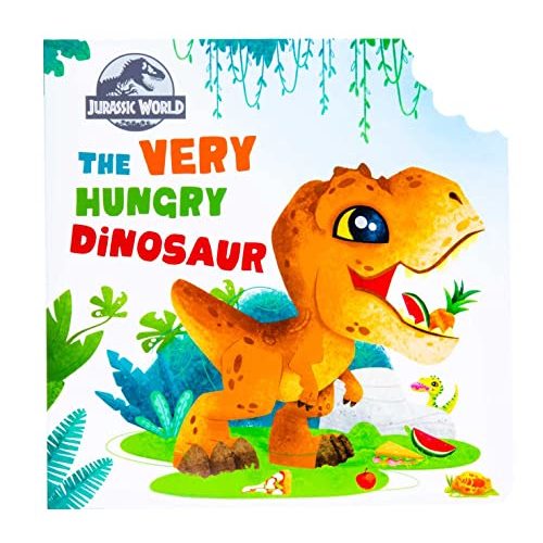 Jurassic World: The Very Hungry Dinosaur: (Concepts Board Books for Kids, Educational Board Books for Kids, PlayPop)