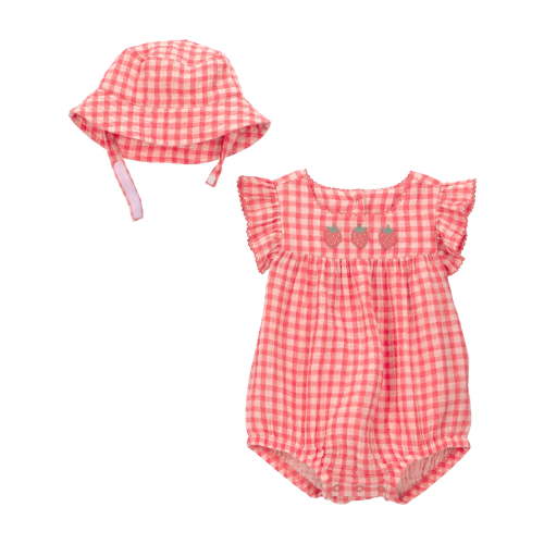 Carter's Child of Mine Baby Girl Romper Set, 2-Piece, Sizes 0/3-24 Months