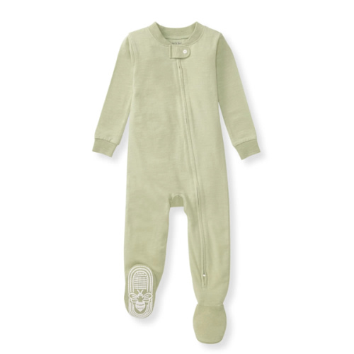 Honeysoft™ Baby Sleeper - Mossy Green – Burt's Bees Baby