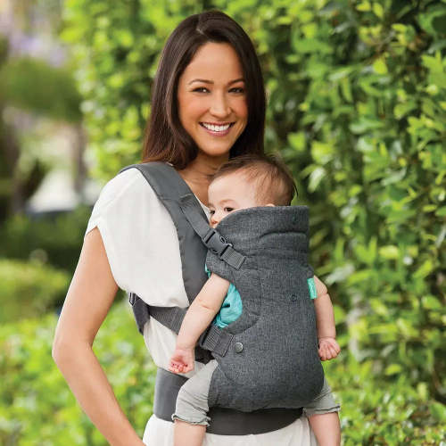 Flip 4-In-1 Convertible Baby Carrier - Gray