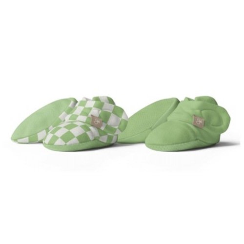Goumi Stay On 2-Pack Baby Boots - Matcha + Cabana 6-12M