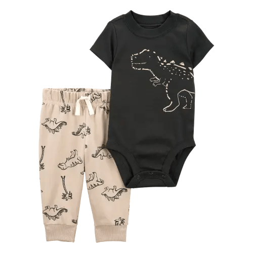 Baby 2-Piece Dinosaur Bodysuit Pant Set - Carter's | Carter's