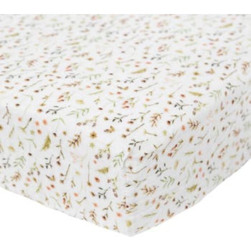 Organic Cotton Muslin Crib Sheet