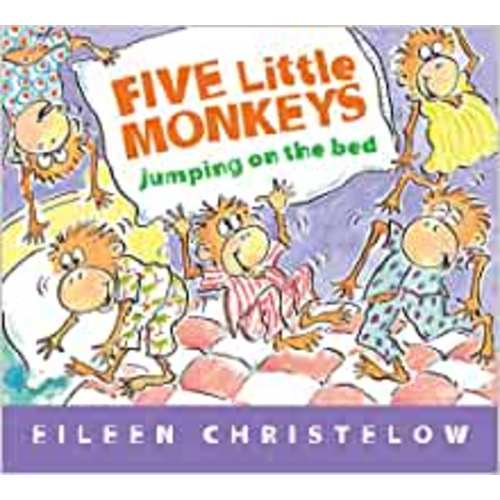 Five Little Monkeys Jumping on the Bed Padded Board Book (A Five Little Monkeys Story): Christelow, Eileen, Christelow, Eileen: 9780547510750: Amazon.com: Books