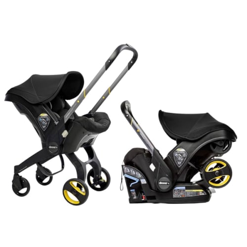 Doona Car Seat & Stroller, Nitro Black - All-in-One Travel System