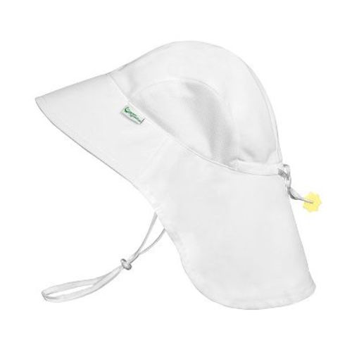 Green Sprouts Baby/toddler Adventure Sun Protection Hat - White - 9/18 Months