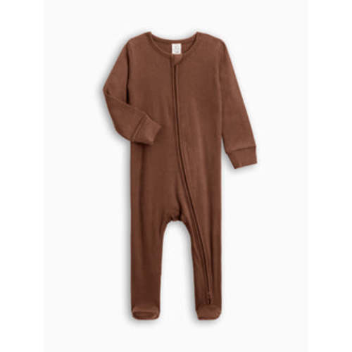 Ribbed Zipper Sleeper