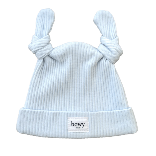 Double Knot Beanie - Powder Blue
