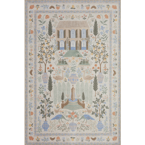 Menagerie MEN03 Cream 7'6" x 9'6" Rug