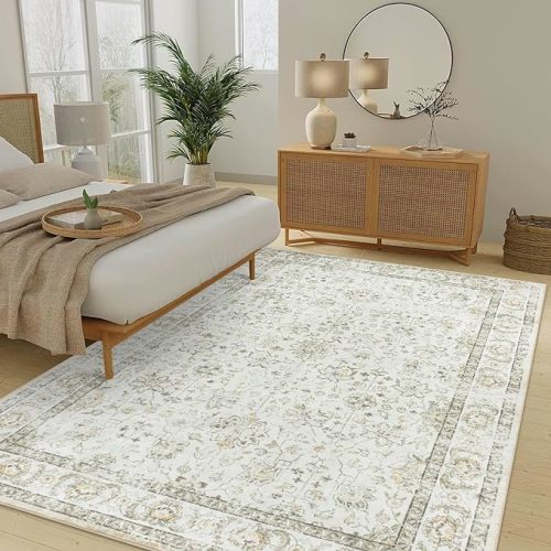 LIVEBOX Washable 8x10 Area Rug