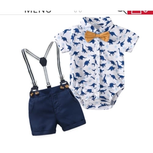 DINOSAUR Gentleman's Outfit - Hazel & Bo