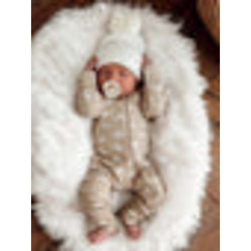Tan Rainbow / Organic 2-Way Zip Romper – SpearmintLOVE