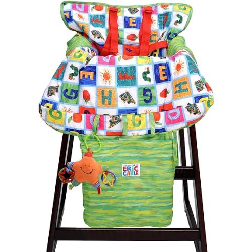 Eric Carle Very Hungry Caterpillar Alphabet Shopping Cart Cover