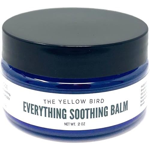 The Yellow Bird Everything Soothing Multi-Purpose Skin Balm (Arnica Chamomile Copaiba Rose, 2 Oz (Pack of 1))