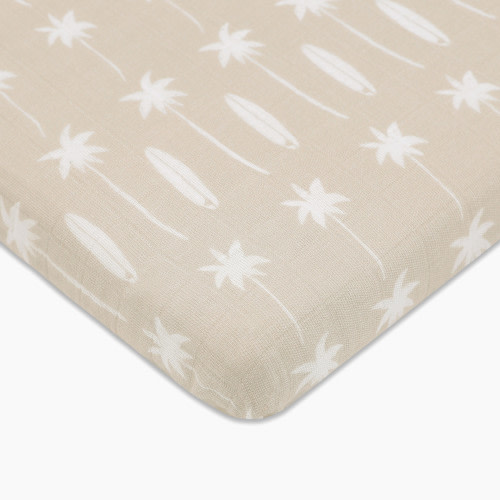 babyletto All-Stages Midi Crib Sheet - Beach Bum