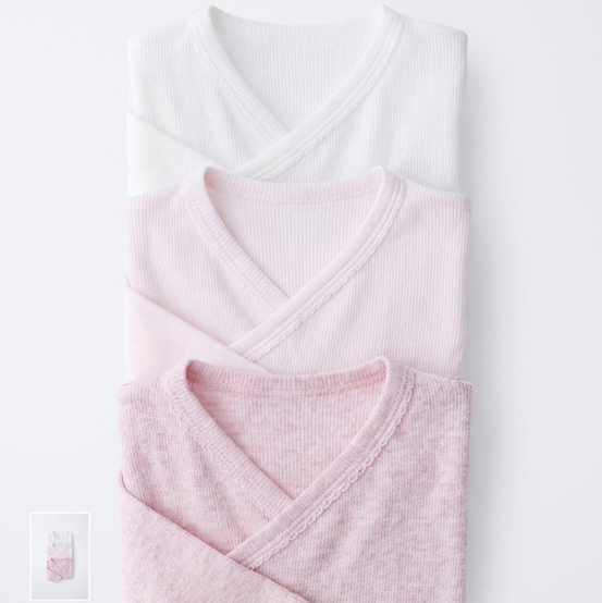 THREE-PACK OF RIBBED KIMONO NECK BODYSUITS - Pink | ZARA United States