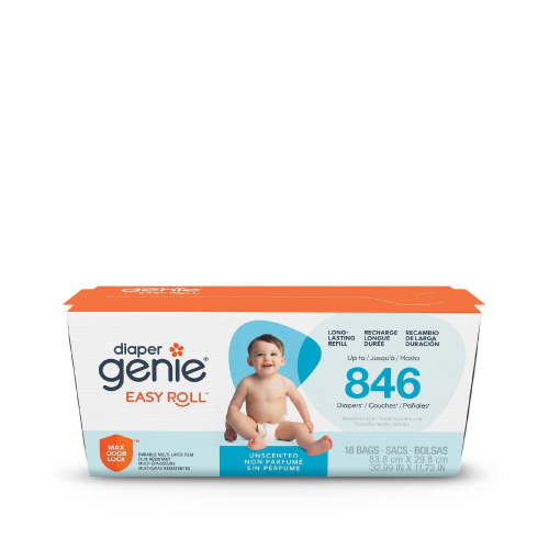 Diaper Genie Easy Roll Refill with 18 Bags