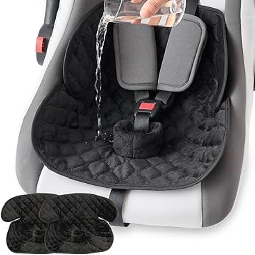 2 Pack Waterproof Piddle Pads Carseat Potty Training Car Seat Protector Waterproof Car Seat Liner Cover to Prevent Pee