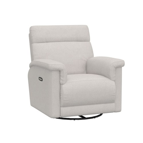 Dream Deluxe Power Recliner Brushed Chenille Dove