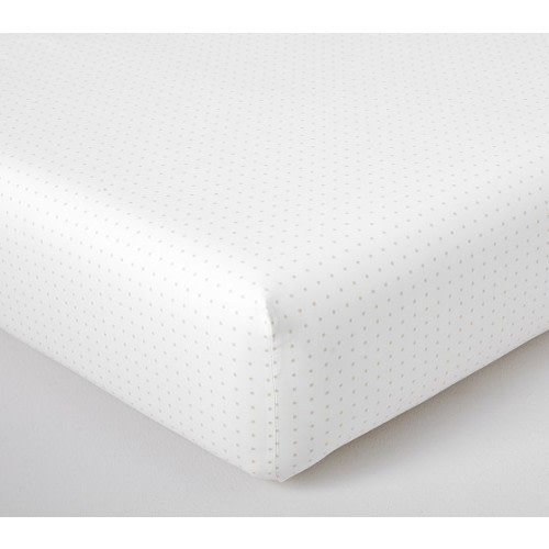 Organic Sweet Dot Crib Sheets | Pottery Barn Kids