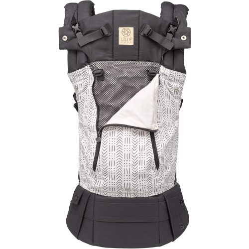 LÍLLÉbaby Complete All Seasons Ergonomic 6-in-1 Baby Carrier Infant to Toddler with Lumbar Support (7-45 Pounds), 360 Degree Baby Wearing & Multi-Position, Inward & Outward Facing (Etch)