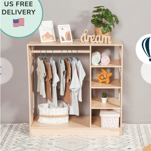 Montessori Closet - WoodandHearts