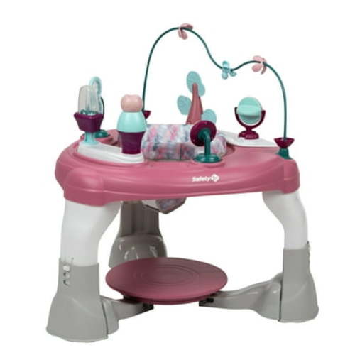 Safety 1st Grow and Go 4-in-1 Baby Station Activity Center with Play Seat & Table, Oslo Pink