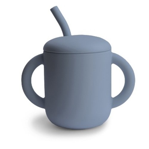 Silicone Training Cup + Straw Tradewinds One Size