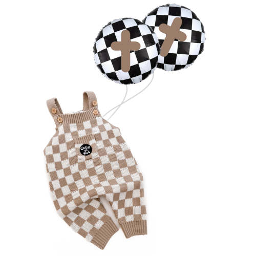 Child of God Checker Knitted Overalls – OUR HOUSE ABOVE