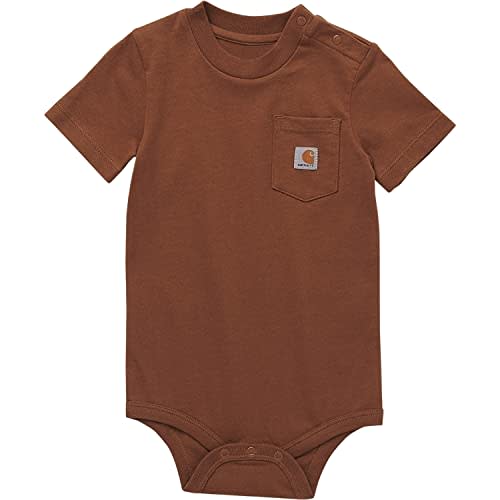 Carhartt Kid's CA5009 Short-Sleeve Pocket Bodysuit - Unisex