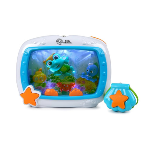 Baby Einstein Sea Dreams Soother Musical Crib Toy and Sound Machine, Newborn and up