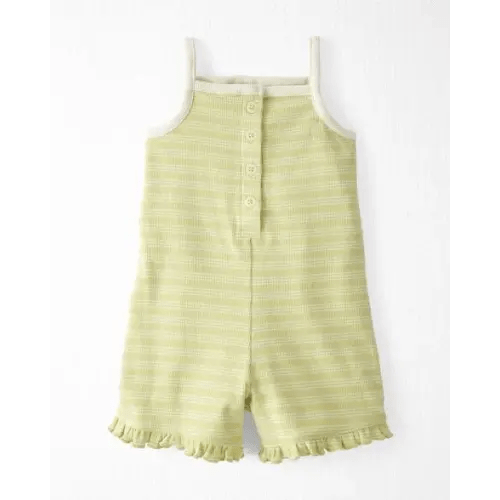 Baby Striped Organic Cotton Rib Romper - Little Planet | Carter's