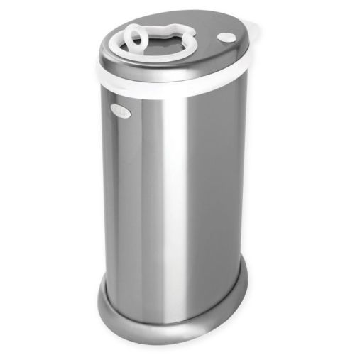 Ubbi® Diaper Pail in Chrome