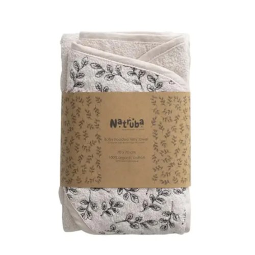 Cotton Floral Hooded Towel