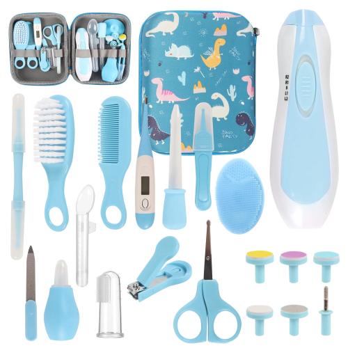 Baby Healthcare and Grooming Kit,20 in 1 Electric Safety Nail Trimmer Baby Nursery Set