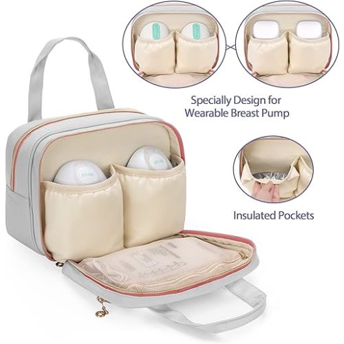Breast Pump Bag with Ice Pack