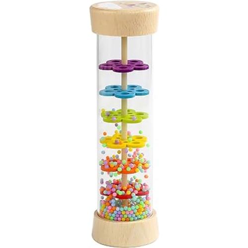WODI Wooden Rain Stick Montessori Toys for Babies