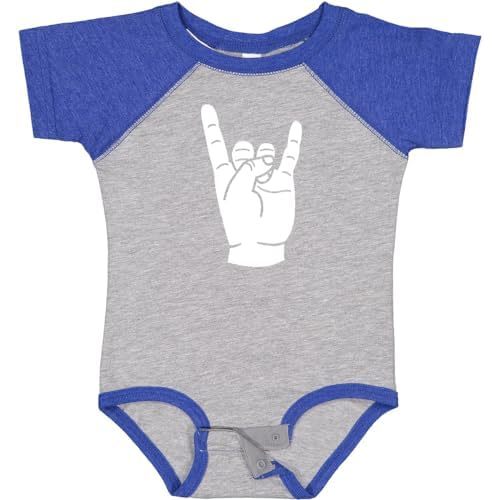inktastic Rocker Horns Baby Bodysuit