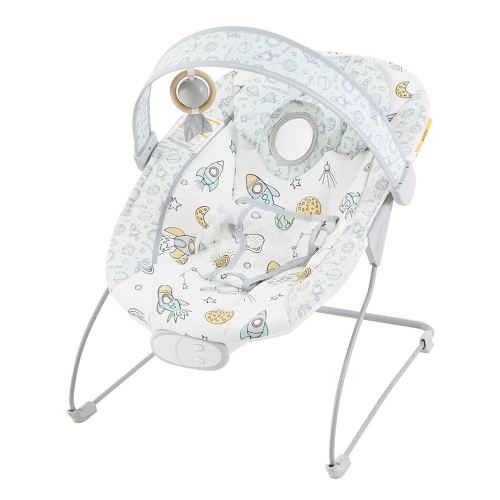Baby Bouncer, Infants Bouncy Seat with Music and Vibrations,Baby Rocker for Newborns Indoor Outdoor Use 0-6 Months Up to 20 lbs