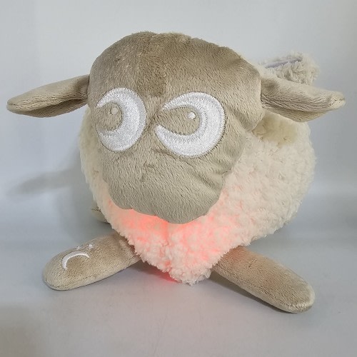 Sweet Dreamers Ewan Deluxe Sheep Plush Baby Sleep Aid Light & Sound Shush Sooth
