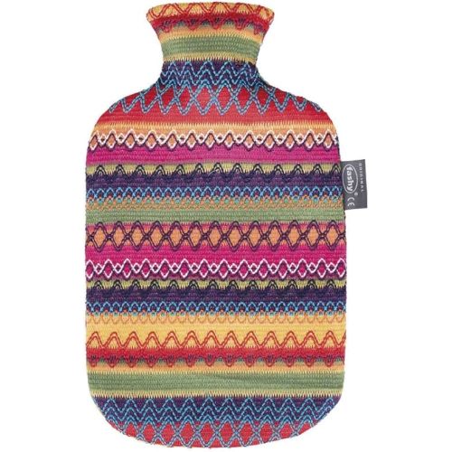 Fashy 2 L Peru-Design Cover Hot Water Bottle