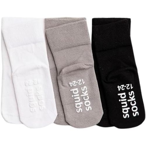 squid socks Viscose from Bamboo Socks | 0-6M, 6-12M, 12-24M, & 2T-3T | Socks that Stay On | As Seen on Shark Tank | Charlie
