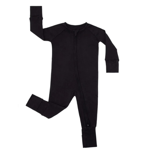 Black Crescent Zippy - Little Sleepies
