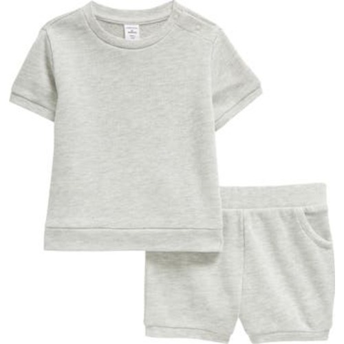 Cozy Short Sleeve Top & Shorts Set, 6M