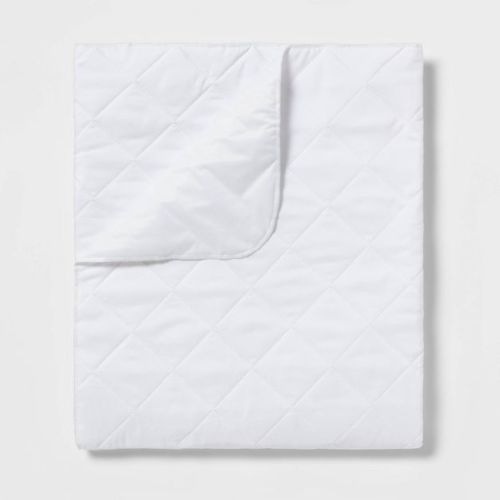 Universal Waterproof Mattress Underpad - Room Essentials™: Quilted Protector Cover, Fits 22" Depth, OEKO-TEX Certified